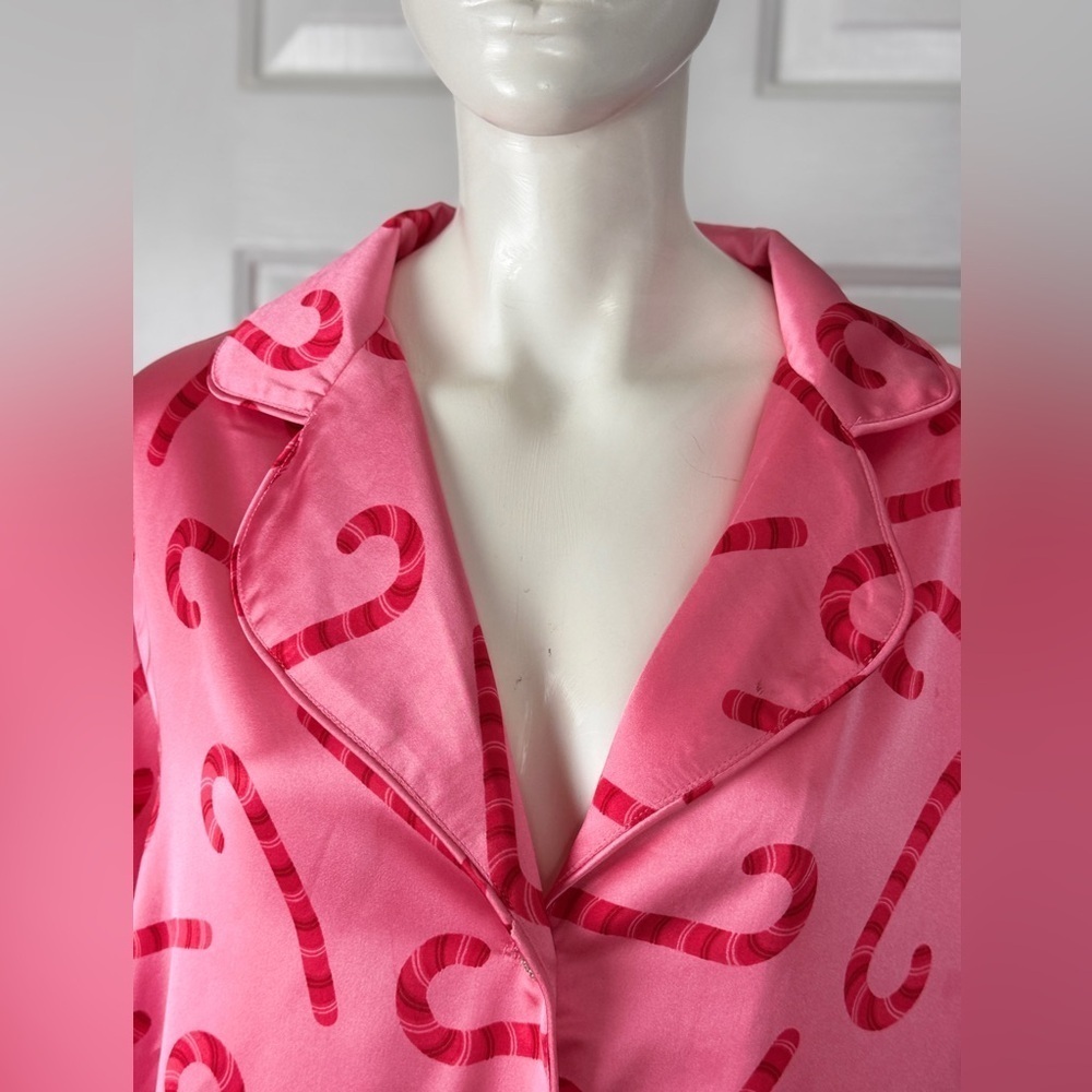 Buddy Love Pink Candy Cane Pajama Set - Picture 11 of 16